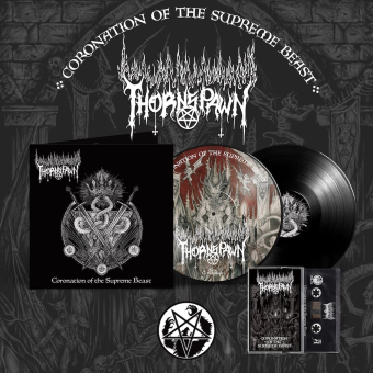 THORNSPAWN Coronation Of The Supreme Beast (12" Gatefold LP w/ 24-page Booklet) LP BLACK [VINYL 12"]